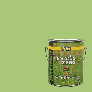 Rodda Paint CASCADIA ZERO Interior Satin Paint & Primer in One, 1-Gallon, Glass Bottle