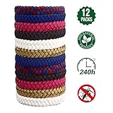 [page_title]-T98 Mückenschutz Armband, Mückenarmband Insektenschutz 100% Natürlicher Pflanzenextrak Mückenarmbänder 12 Stück, Anti Mücken Armband Gürtel für Kinder geeignet Erwachsene Indoor und Outdoor Camping