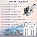 Upgrade Aluminium Engine Oil Cooler Filter Housing Assembly With Bolts Compatible With BMW Vehicle 230i 320i 330e 330i GT 430i 530e 530i 740e X3 X4 xDrive 2017-2022, Replace#11428596283
