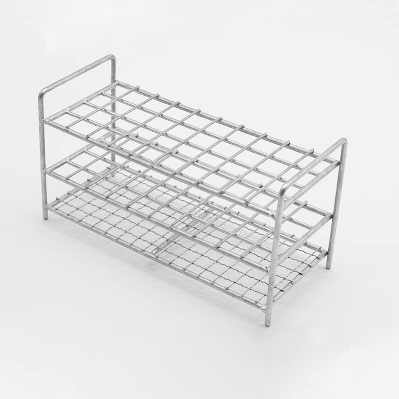 Lab Stainless Steel Wire Centritube Tube Holder Test Tube Rack(17mm 40holes)