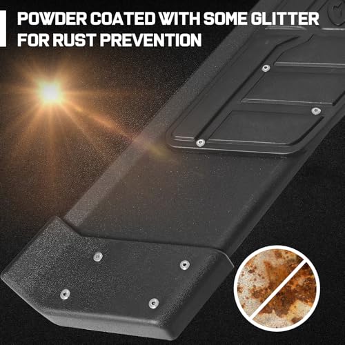 Estribos de aluminio para F250 F350 F450 Super Duty 1999-2016 miniatura 5