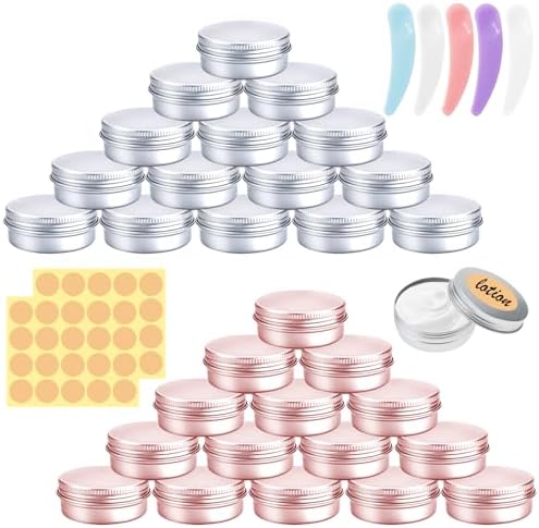 50 Pezzi Di Contenitori Per Lumini In Alluminio, Vaschette Metalliche Vuote Per Candele Fai-da-Te, Diametro 3,6 Cm X Altezza 2,5 Cm, Per Tealight E Candele Profumate