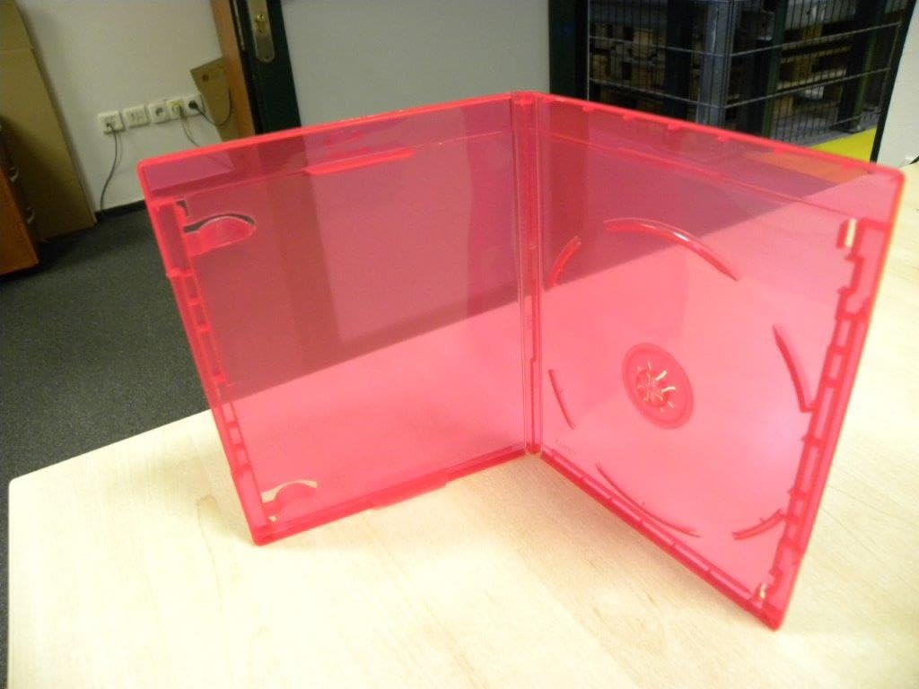 Estuche Blu Ray Rosa de 11mm ideal para ordenar tus series de animación en la estantería