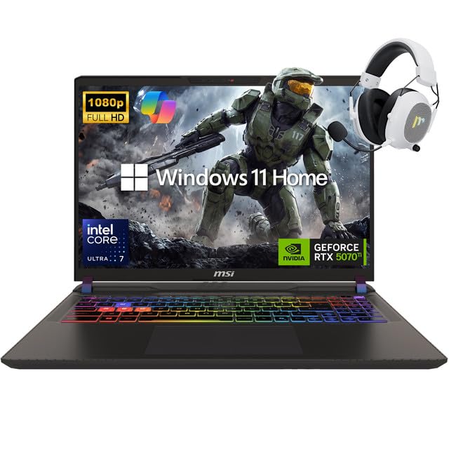 Image of msi Vector 16 inch Gaming Laptop 2026,Core Ultra 7 255HX,GeForce RTX 5070 Ti