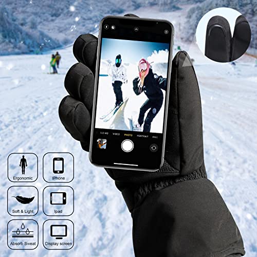 Sun Will Rechargeable Motorcycle Heated Gloves, Winter Gloves with 7.4V 2200mAh Battery for Men Women, Electric Heated… - Image 6