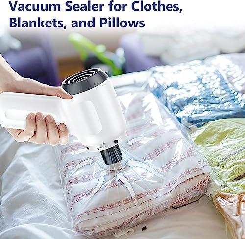 Image of Fanisic Car Vacuum Handheld Vacuum Cleaner /Air Duster, 15000PA Strong Suction with Brushless Motor, Rechargeable Dust Buster /Hand Pump Low Noise for Car Detailing Home Office Cleaning