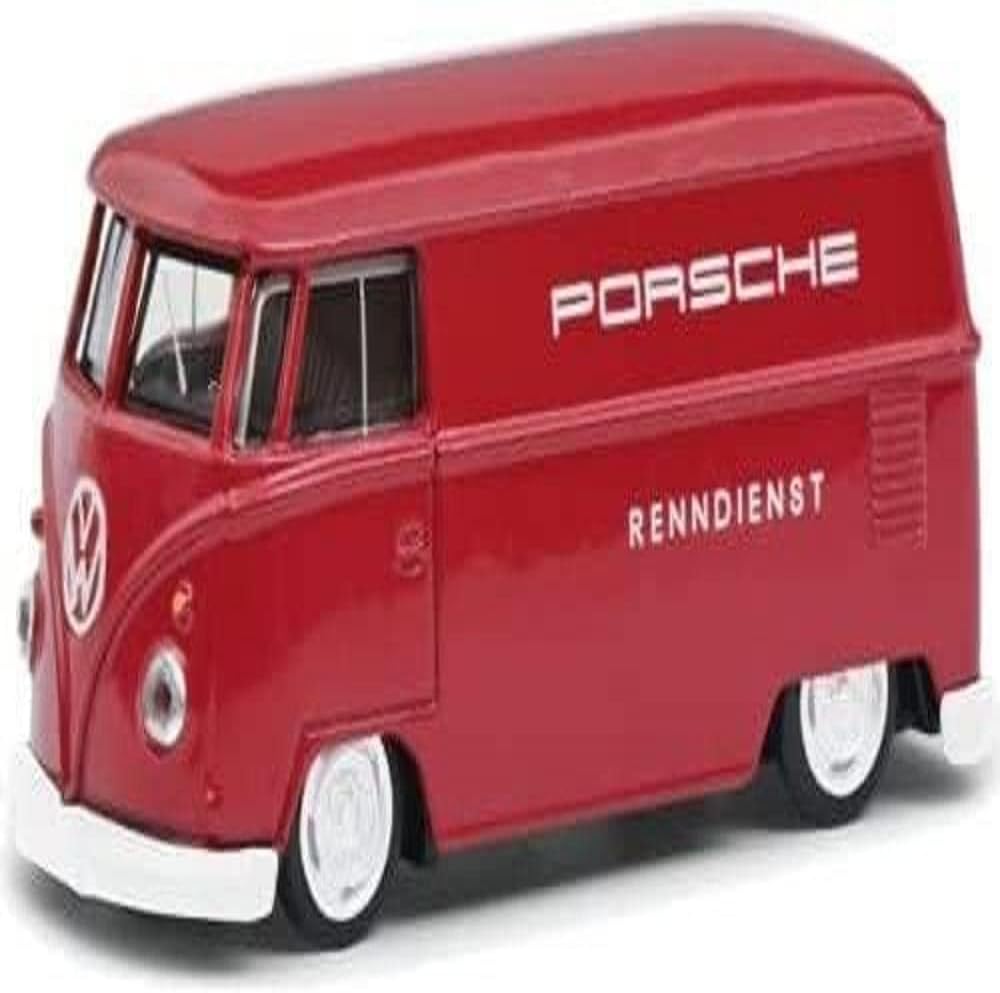 452026800 VW T1 Lowrider Porsche 1:64, Multicoloured