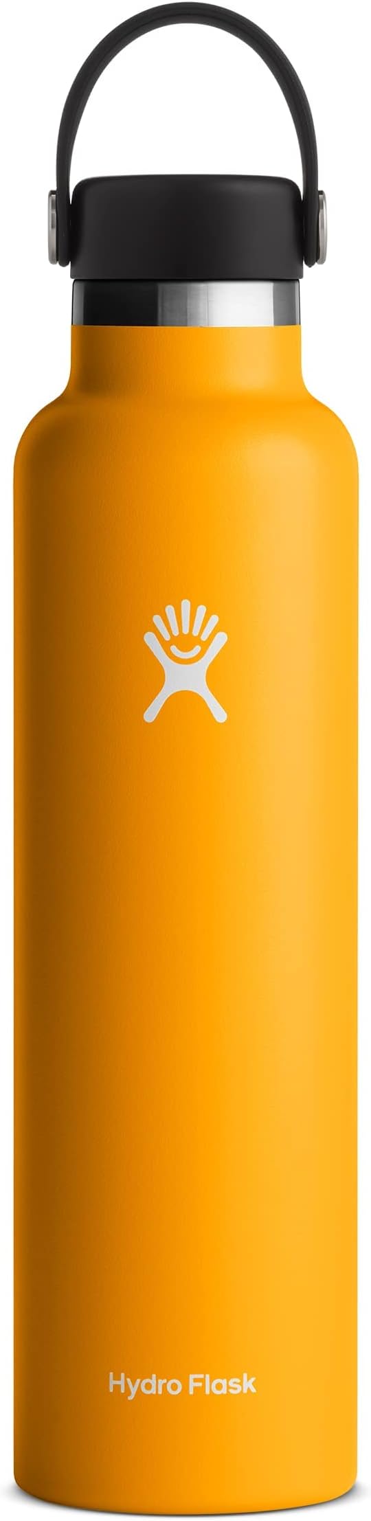 Hydro Flask 24 oz Standard Mouth Water Bottle with Flex Cap or Flex Straw