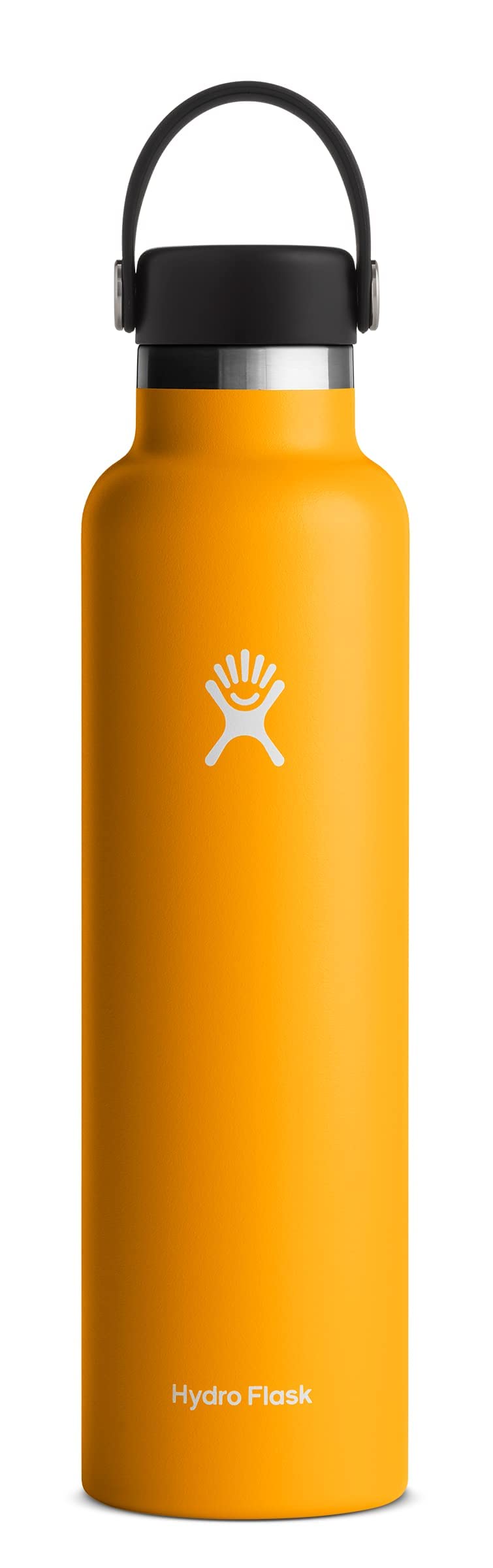Hydro Flask 24 oz Standard Mouth Water Bottle with Flex Cap or Flex Straw