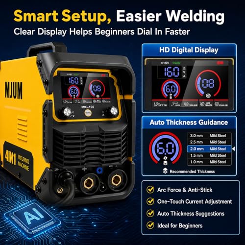 MJUM 160A 4-in-1 Dual Voltage Welder