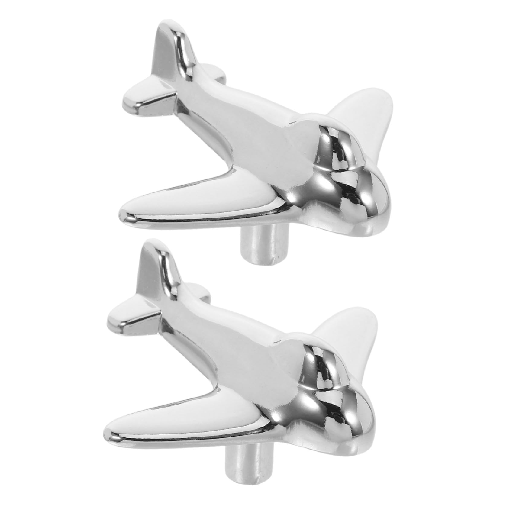 Juego de 2 tiradores infantiles de avión para abrir puertas de muebles de forma segura