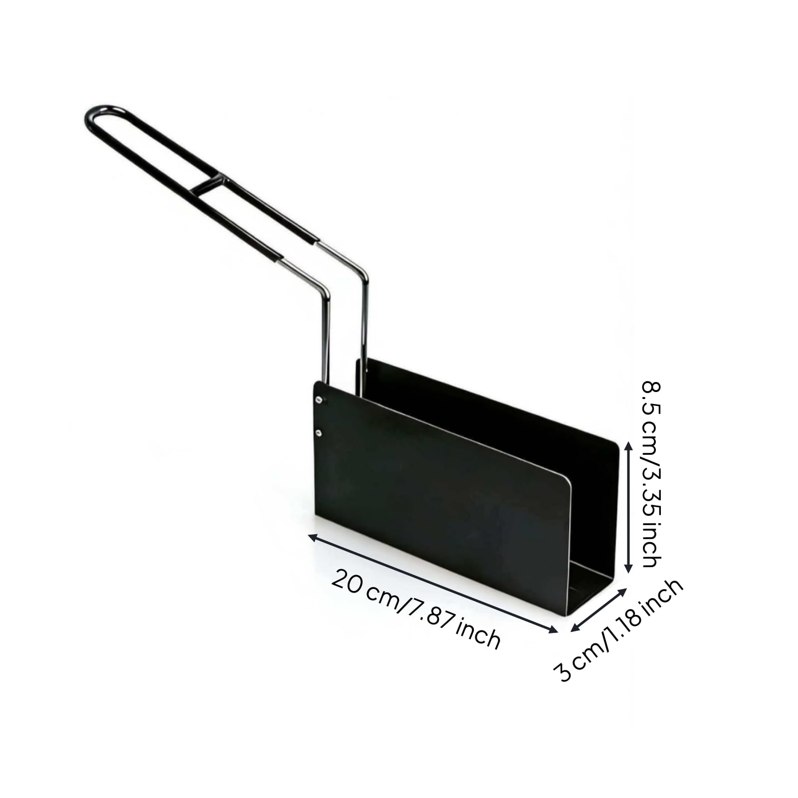 Sharplace Molde para Sushi Rectangular Antiadherente de Acero Inoxidable con Mango Desmontable y Aspecto Moderno Resistente y Práctico Adecuado para Preparar, 3 CM, Teflón Antiadherente