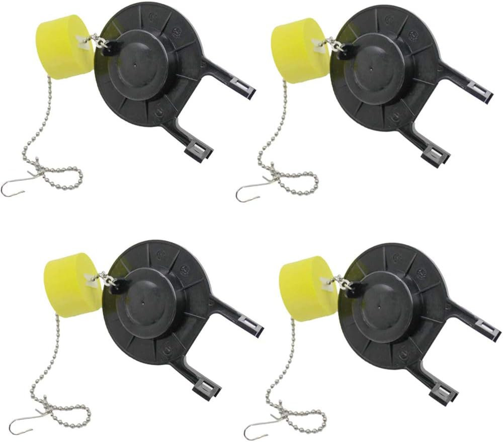 Toilet Flapper Water Saving Side Tank Flush Lever Flapper Assembly 2