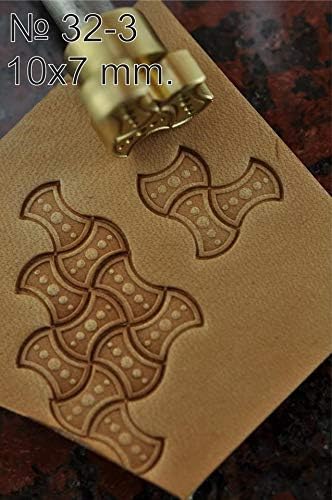 Leather Crafting Stamp Tool for Leather Crafts Brass #32-3