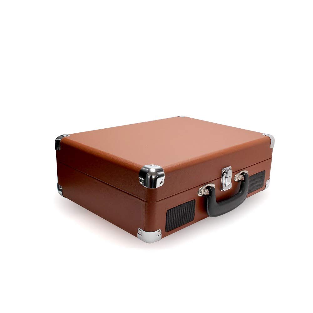 METRONIC 477181 - Piastra in vinile vintage 33, 45 e 78 giri 2 altoparlanti