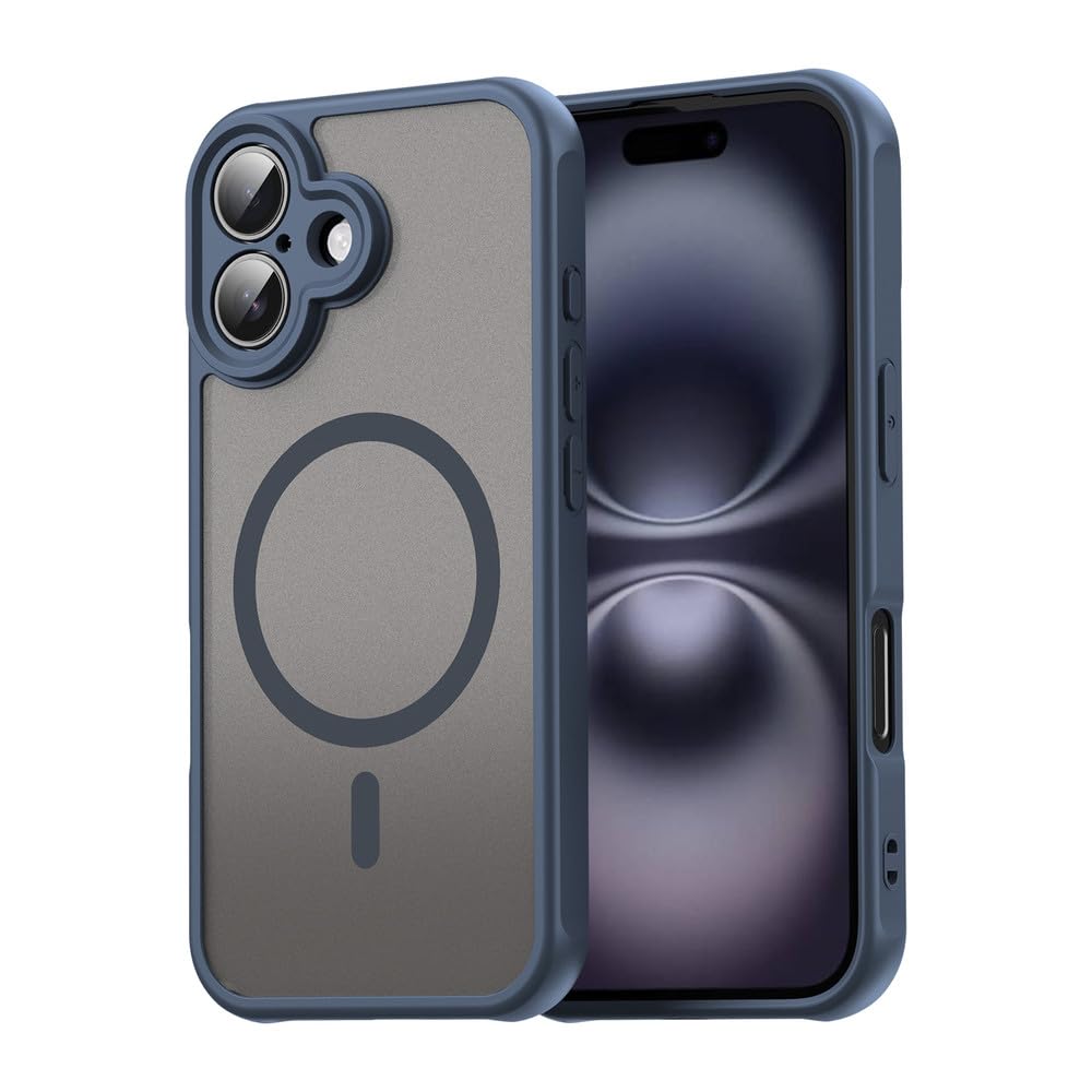 Coque iPhone 14 bleue anti-rayures pour éliminer les bris de caméra