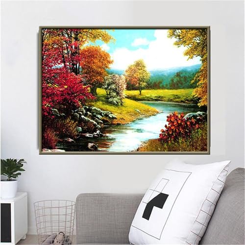 Kit Broderie Diamant 60x90 cm pour créer une décoration murale 5D