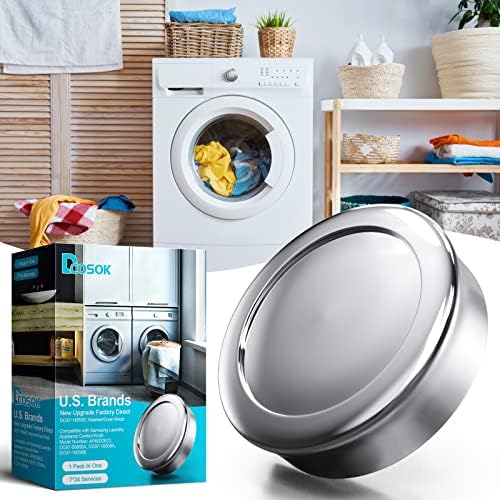 1Pack DC97-18058C Dryer Washer Knob Compatible with Samsung Laundry Appliance Control Knob Replaces Part Number AP6002623, DC67-00680A, DC97-18058A, DC97-18058B