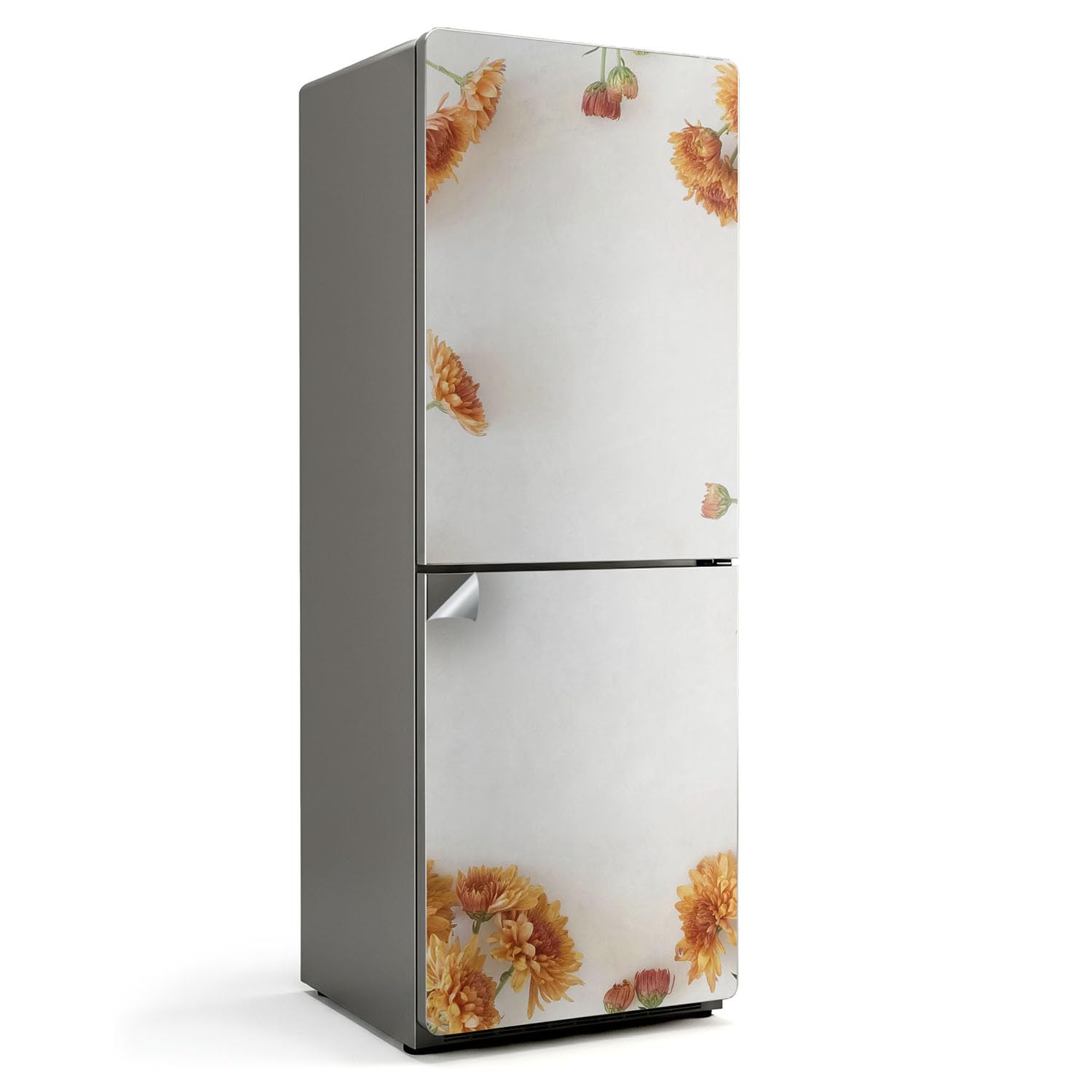 Sticker de cuisine floral 70x190 pour créer une ambiance chaleureuse