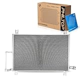 PHILTOP Air Conditioning A/C Condenser Compatible with Chevy Trailblazer EXT/GMC Envoy XL 2002-2006, Chevy Trailblazer/GMC Envoy 2002-2009, GMC Envoy XUV 2004-2005, Replace# 3054, 8890192550
