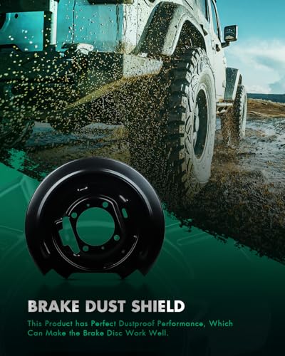 Image of SCITOO 924-215 Rear Left Right Brake Dust Shields for Expedition 1997-2002