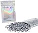 Chunky Cosmetic Glitter ✮ Festival Rave Beauty Makeup Face Body Nail ✮ (Black & Silver)