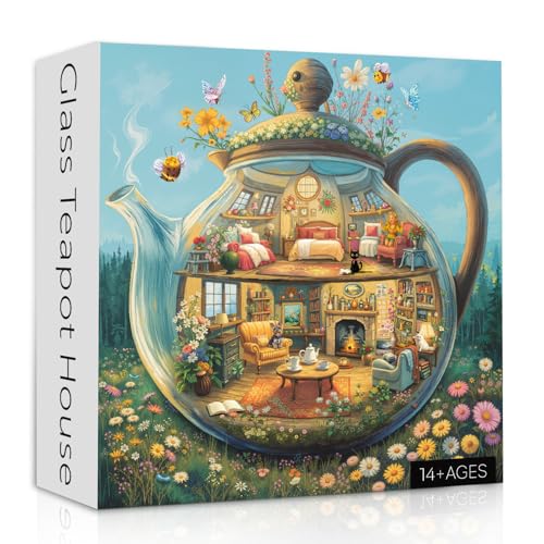 Puzzle Casa Tetera Animales 3+ Anos