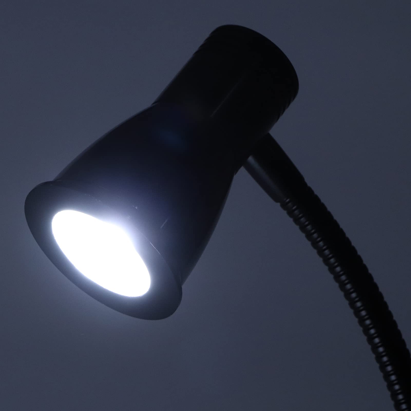 Acouto Lampe de Machine-Outil, 7W LED Lampe de Travail Magnétique pour Machine à Coudre Col de Cygne Flexible pour Machines-Outils Tour Fraisage Perceuse Éclairage Industriel(EU Plug)