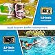 SenDeluz Unterwasserkamera, Full HD 2.7K 48MP Autofocus Digitalkamera 10FT Dual Screen Wasserdichte Kamera Selfie Anti Shake 16X Digital Zoom Schnorcheln Digitalkamera für Schnorcheln Schwimmen Urlaub