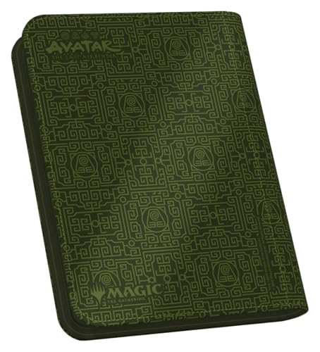 Image of Ultimate Guard - Zipfolio 160 Xenoskin - Magic: The Gathering Universes Beyond - Avatar: The Last Airbender - Green Mana