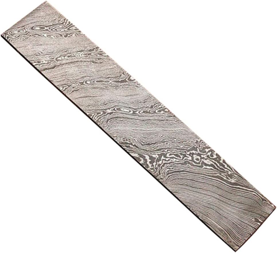 Damascus Twist Billet Bar Blank - Damascus Billet Handmade Bush Crafts - Damascus Knife Making Tools Bar - Blank Blade 10" 12" & 24" Length (24" inches)