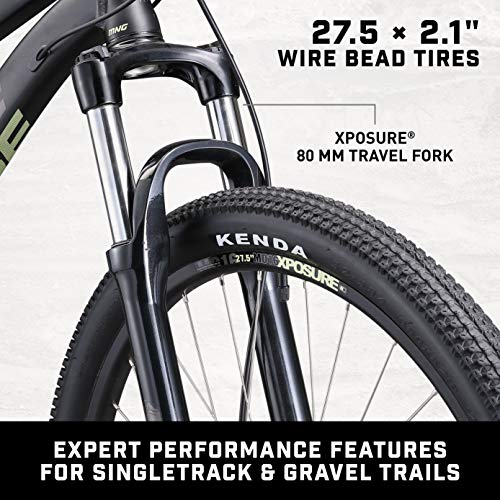Image of Mongoose Switchback Comp Expert Sport Trail Mountain Bike for Adult Men Women, 16 /18 /21-Speed Options, 27.5-Inch Wheels, Disc Brakes, Aluminum Frames, Hardtail Bicycles