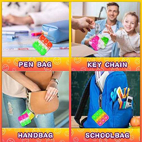 180Pcs Party Favors For Kids Fidget Toys Bulk Mini Pop Keychain Sensory Toys Stocking Pinata Stuffers Birthday Carnival Treasure Classroom Prizes Toddler Toys Fidget Pack Stress Relief Toys #TOP3