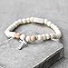 Galis Cross Bracelet - Gemstone Bracelet with Jasper Beads And Stainless Steel Cross Pendant is a Great Gift for Him, Bead Bracelets Made with High Quality Gemstones on a Stretching Cord 6