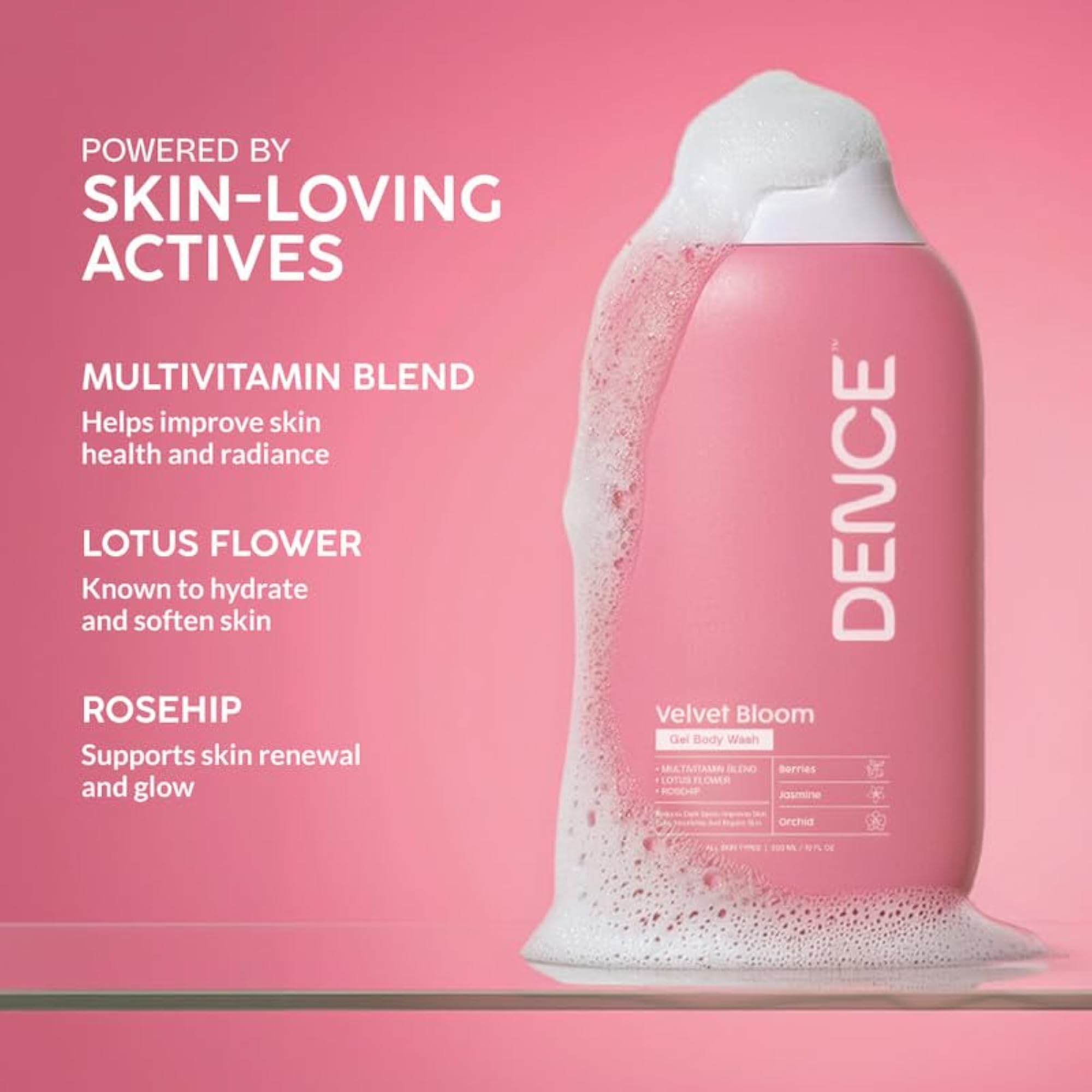 Velvet Bloom Gel Bodywash with Niacinamide