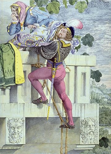 Image sur toile Richard Dadd pour décoration murale du salon élégant 60x90