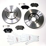 w210 bremsen hinten 4 Bremsbeläge (= Bremsbelagssatz) für die Vorderachse 2 Bremsverschleisswarnkabel vorne, Länge je Kabel: 100 mm