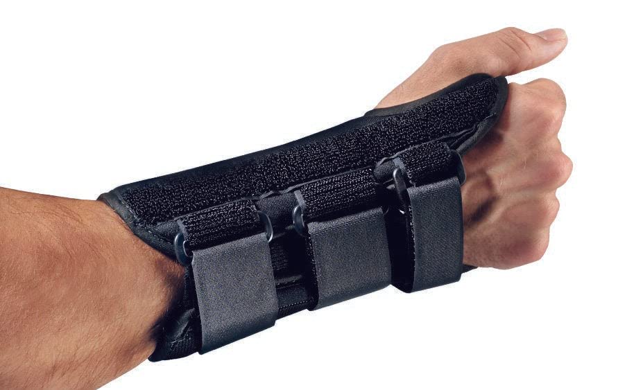 72883000 Wrist Splint PROCARE ComfortFORM Aluminum Stay Foam/Lycra Right Hand Black X-Large