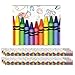 Edupress Crayons Layered Border, 35 Feet Per Pack, 6 Packs