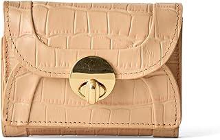 HASHIBAMI(ハシバミ)クロコ型押し ラウンドフォルム ミニウォレット Ha-2204-800