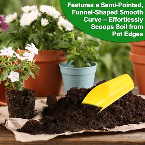 Set 18 scoops para suelo de bonsai, plástico, multicolor miniatura 6