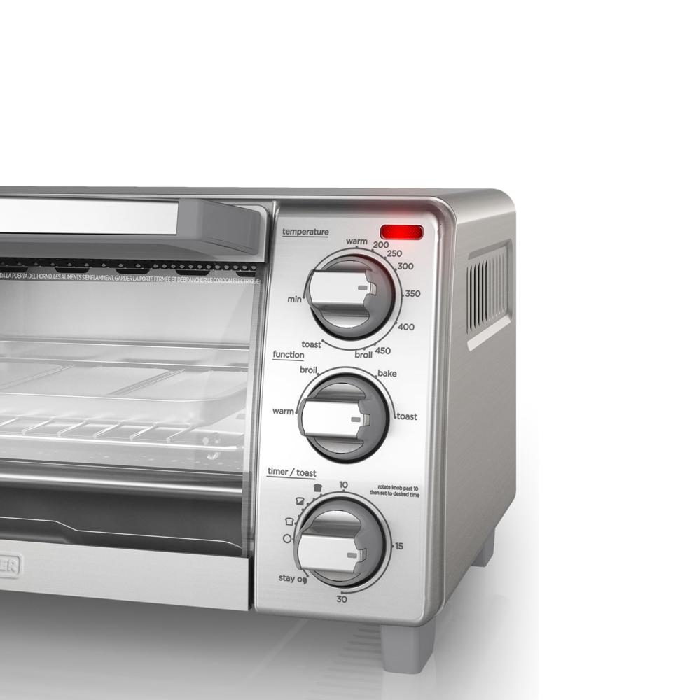 Amazon.com: BLACK+DECKER 4-Slice Toaster Oven with Natural Amazon.com: BLACK+DECKER 4-Slice Toaster Oven with Natural