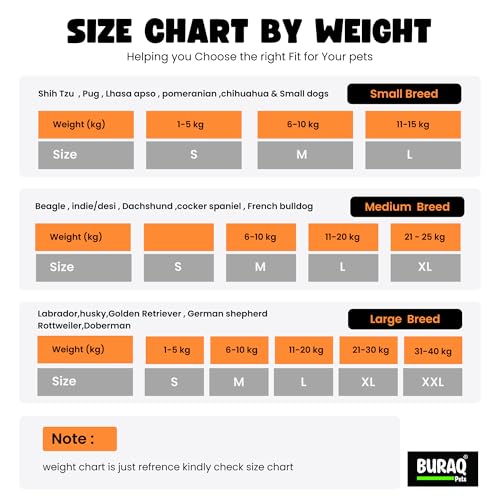 Image of Buraq Premium Dog Wedding Suit, Elegant Tuxedo with Bow Tie & Bandana, Comfortable, Washable Outfit for Dogs (M - Blue)