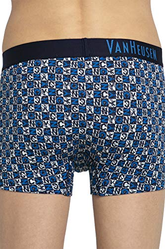 Image of Van Heusen Men's Cotton Trunk - Pack of 1 | Contoured pouch for support | Antibacterial Briefs | Sweat Absorbant | Moistue Wicking | Breathable Everyday Underwear | Long Lasting Color| Fun Prints | Style 10051
