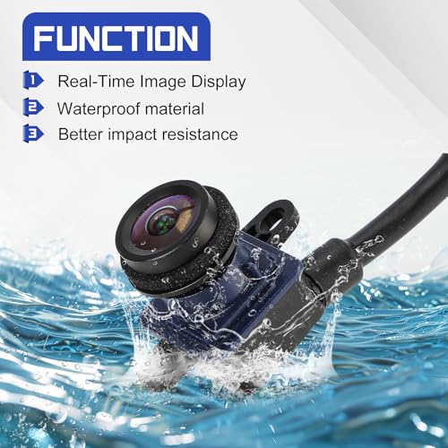 Image of 56038990AA Backup Camera Rear View Camera Compatible with 2013 2014 2015 2016 Dodge Dart, Park Assist Camera Replaces# 56038990AB 56038990AC 1WY78GW7AA