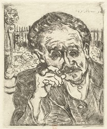 Impression sur toile Docteur Gachet de Van Gogh art mural premium pour une décoration élégante