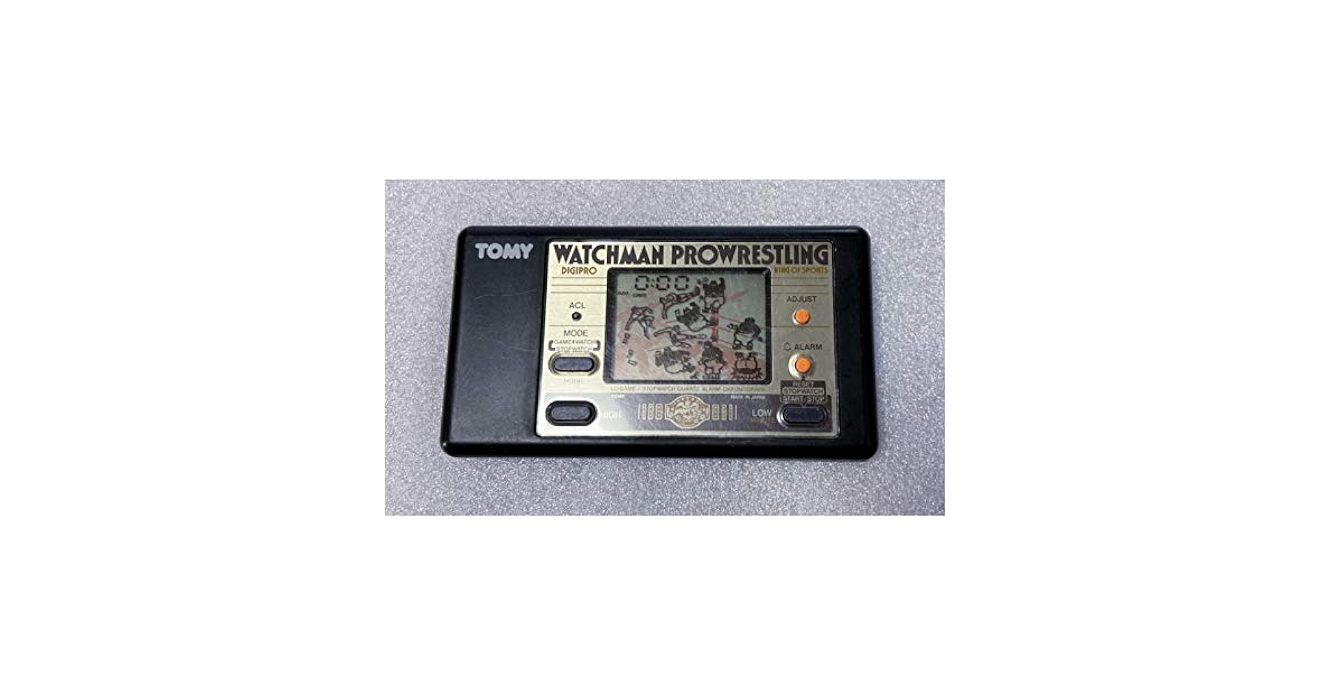 TOMY WATCHMAN トミー ウォッチマン プロレス ゲームウォッチ Amazon.co.jp: ゲームウォッチ ウォッチマンプロレスリング