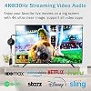 Wireless HDMI Transmitter and Receiver 4K, TIMBOOTECH Casting 5G Stable Signal Video/Audio Wireless HDMI Extender Kit for PC, Laptop, Camera, Blu-ray, Netfix, PS5 to Monitor, Projector, HDTV 165FT/50M