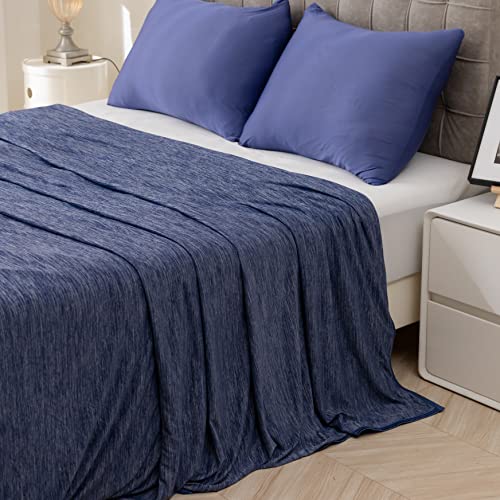 Syalife Cobertor refrescante para dormir quente e flashes, cobertores de verão ultra finos e leves c