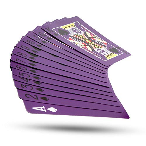 Purple Playing Cards Bicycle Deck By Magic Makers #TOP5